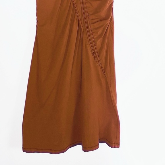 Aventura Organic Cotton blend Dress Orange - Womens size L - Picture 4 of 7
